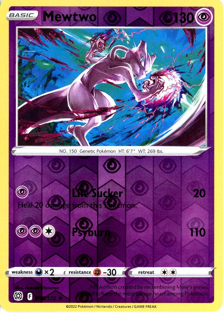 Mewtwo - 56/172 - Reverse