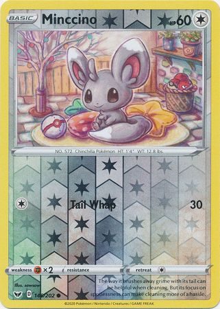 Minccino – 146/202 – Reverse