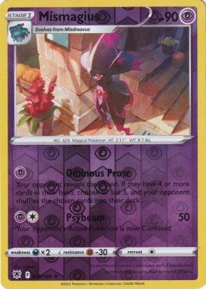 Mismagius - 59/189 - Reverse