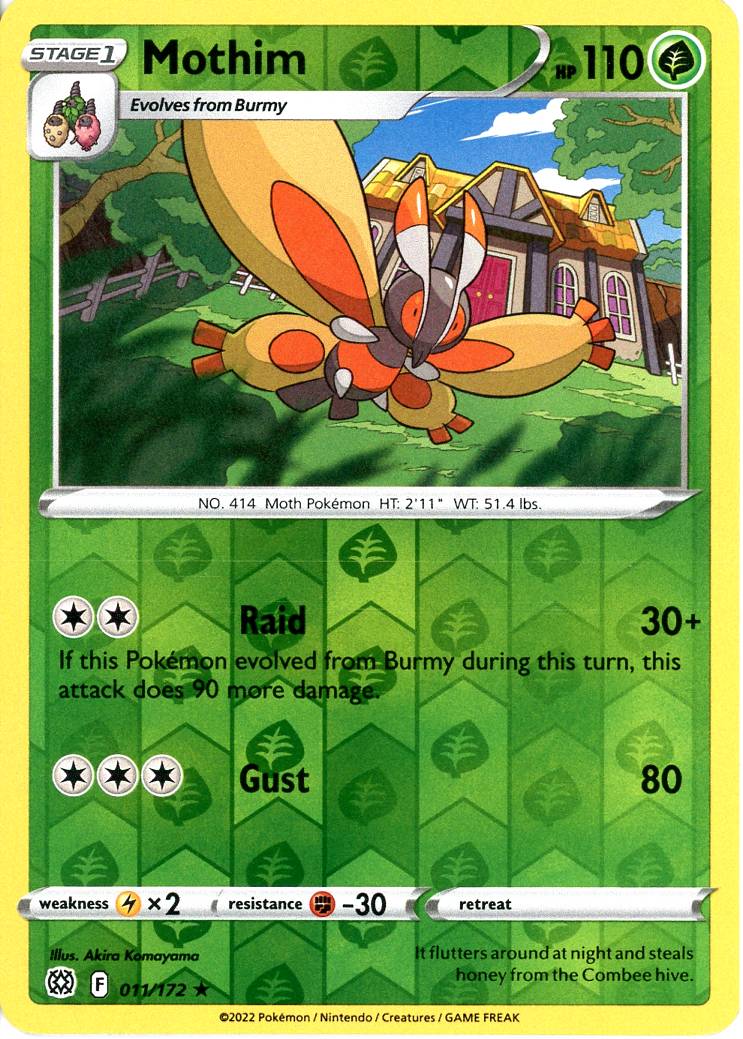 Mothim - 11/172 - Reverse