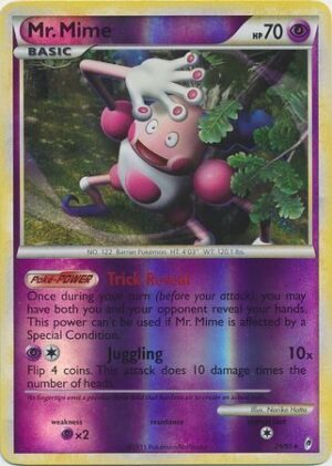 Mr. Mime - 29/95 - Reverse