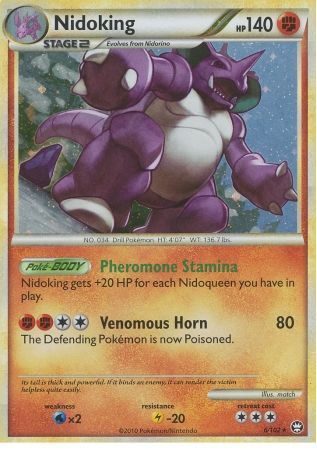 Nidoking - 6/102 (Holo)