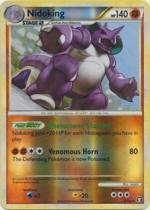 Nidoking - 6/102 - Reverse