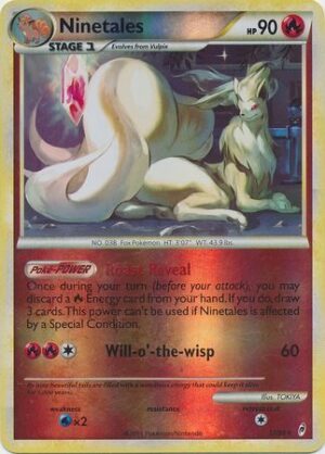 Ninetales - 17/95 - Reverse