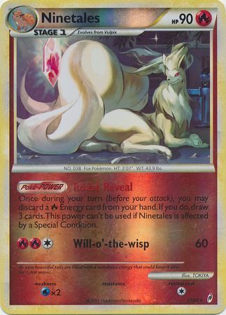 Ninetales - 17/95 - Reverse