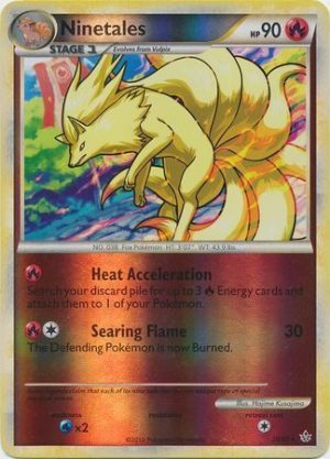 Ninetales - 20/95 - Reverse