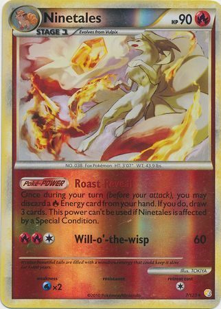 Ninetales - 7/123 - Reverse
