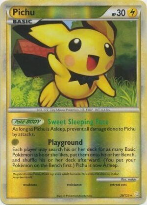 Pichu - 28/123 - Reverse