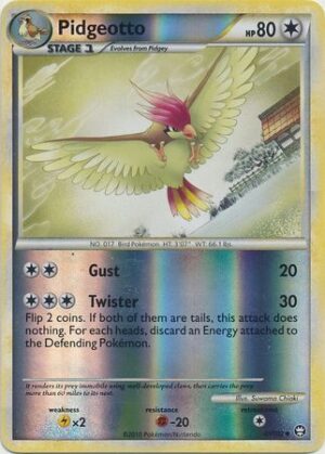 Pidgeotto - 47/102 - Reverse
