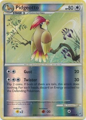 Pidgeotto - 48/95 - Reverse