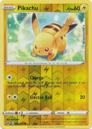 Pikachu - 65/202 - Reverse