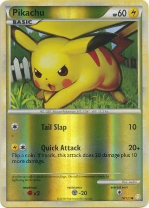 Pikachu - 78/123 - Reverse