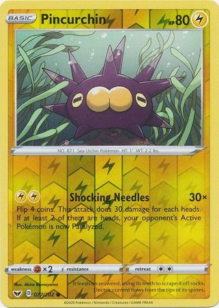 Pincurchin – 77/202 – Reverse