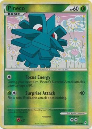 Pineco - 68/95 - Reverse