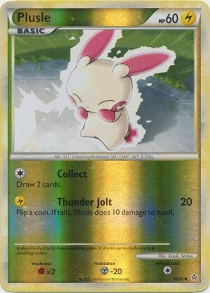 Plusle - 36/95 - Reverse