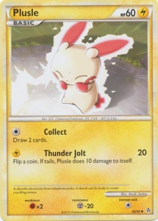 Plusle - 36/95