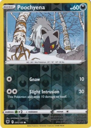 Poochyena - 95/189 - Reverse