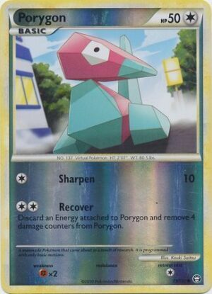 Porygon - 73/102 - Reverse