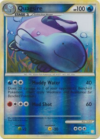 Quagsire - 9/123 - Reverse