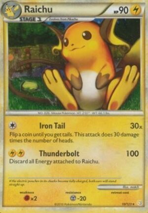 Raichu - 10/123 (Holo)