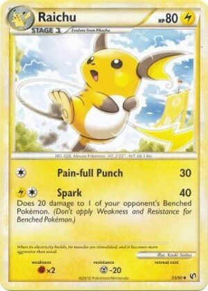 Raichu - 33/90