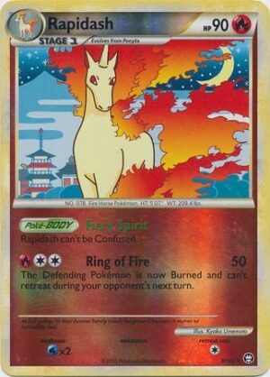 Rapidash - 8/102 - Reverse