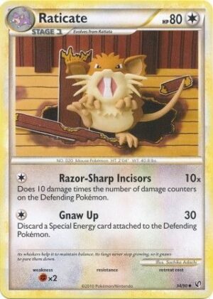 Raticate - 34/90