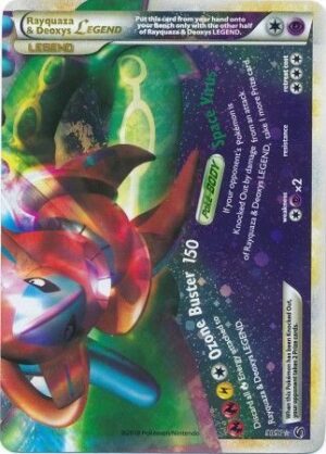 Rayquaza and Deoxys Legend (bottom) - 90/90