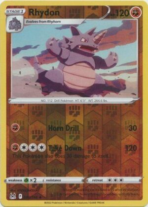 Rhydon - 90/196 - Reverse