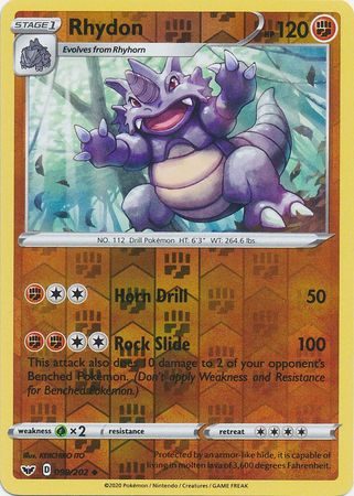Rhydon – 98/202 – Reverse