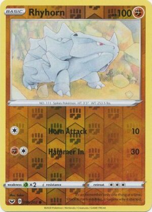 Rhyhorn - 96/202 - Reverse