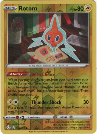 Rotom – 34/72 – Reverse