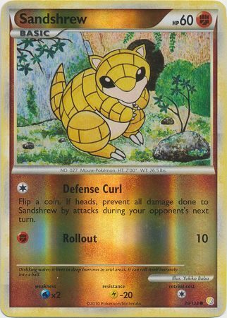Sandshrew - 79/123 - Reverse