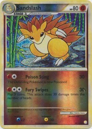 Sandslash - 29/123 - Reverse