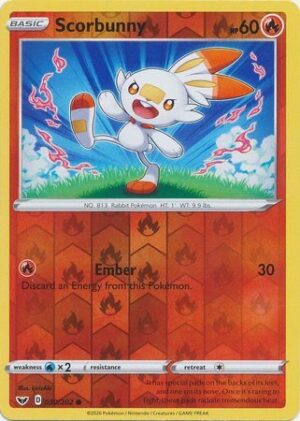 Scorbunny - 30/202 - Reverse