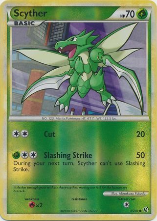 Scyther - 65/90 - Reverse