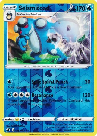 Seismitoad – 046/192 – Reverse