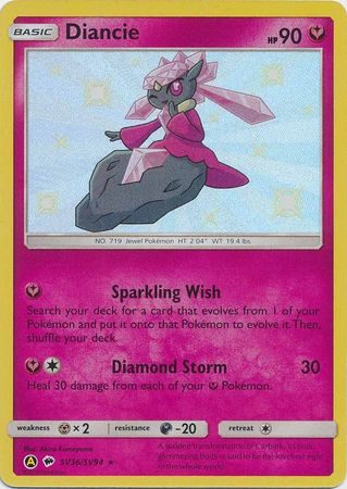 Shiny Diancie – SV36/SV94