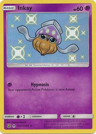 Shiny Inkay – SV17/SV94