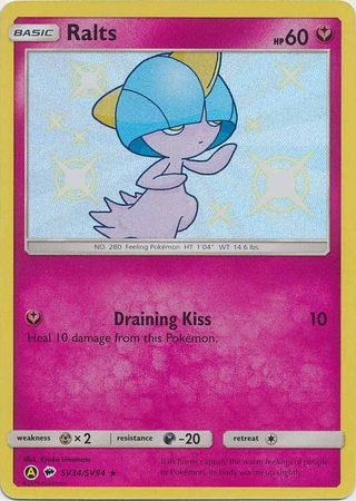 Shiny Ralts – SV34/SV94