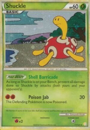 Shuckle - 11/123 (Holo)