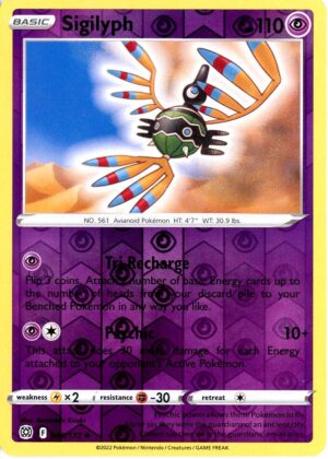 Sigilyph - 66/172 - Reverse