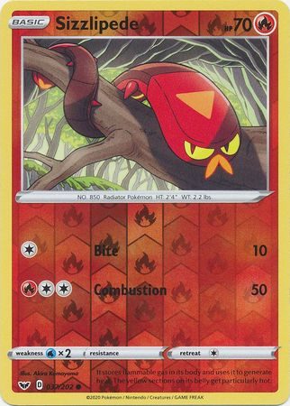 Sizzlipede – 37/202 – Reverse