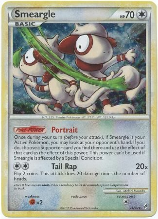 Smeargle - 21/95 (Holo)
