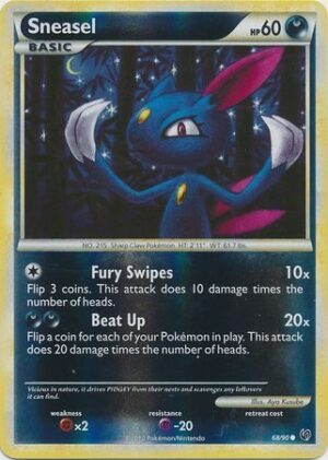 Sneasel - 68/90 - Reverse