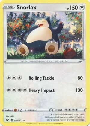 Snorlax - 140/202