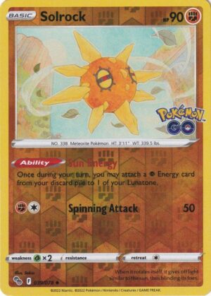 Solrock - 39/078 - Reverse