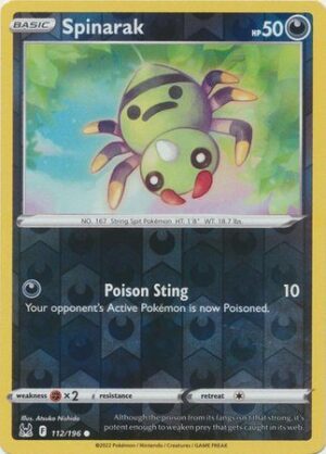 Spinarak - 112/196 - Reverse