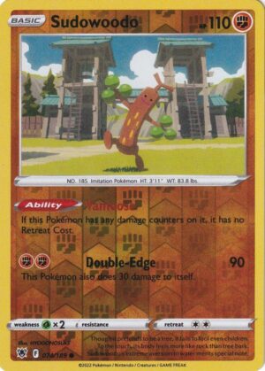 Sudowoodo - 74/189 - Reverse
