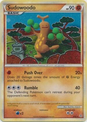 Sudowoodo - 9/95 - Reverse